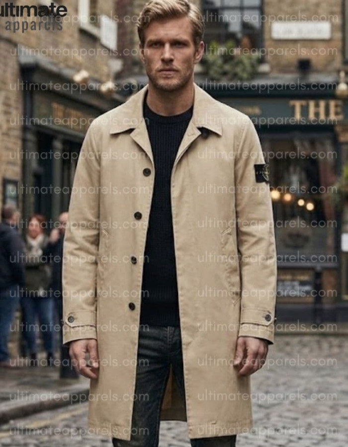 Green Street Charlie Hunnam (Pete Dunham) Trench Coat