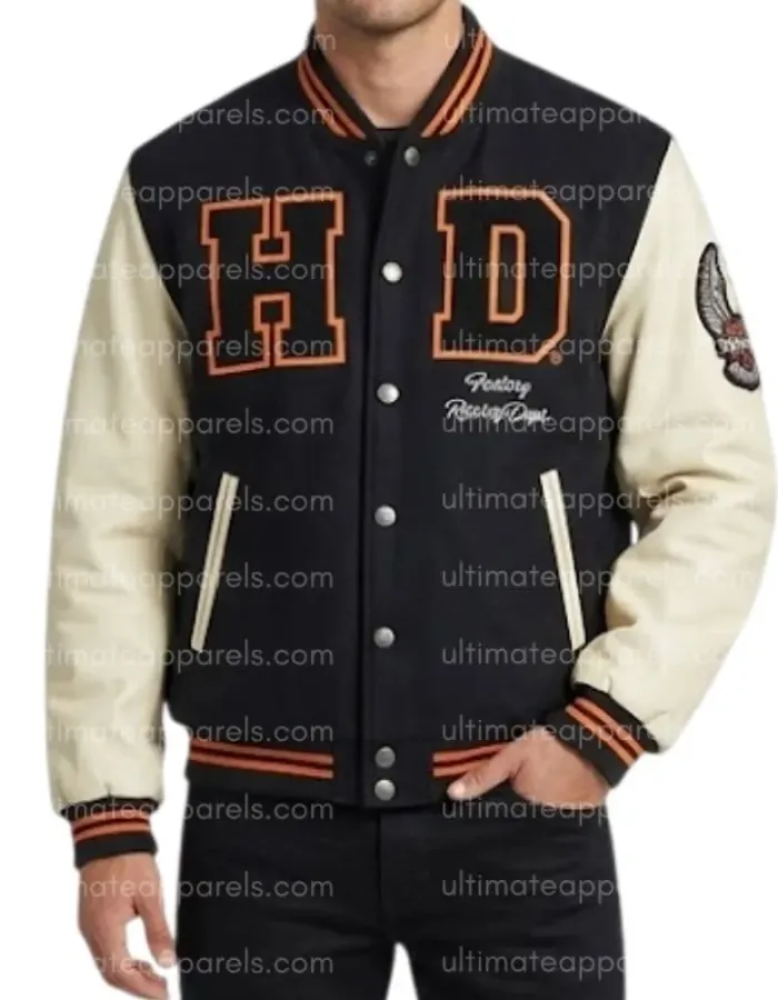 120th Anniversary Harley Davidson Varsity Jacket