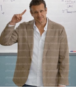 Jimmy Laird Shrinking S03 Jason Segel Beige Blazer