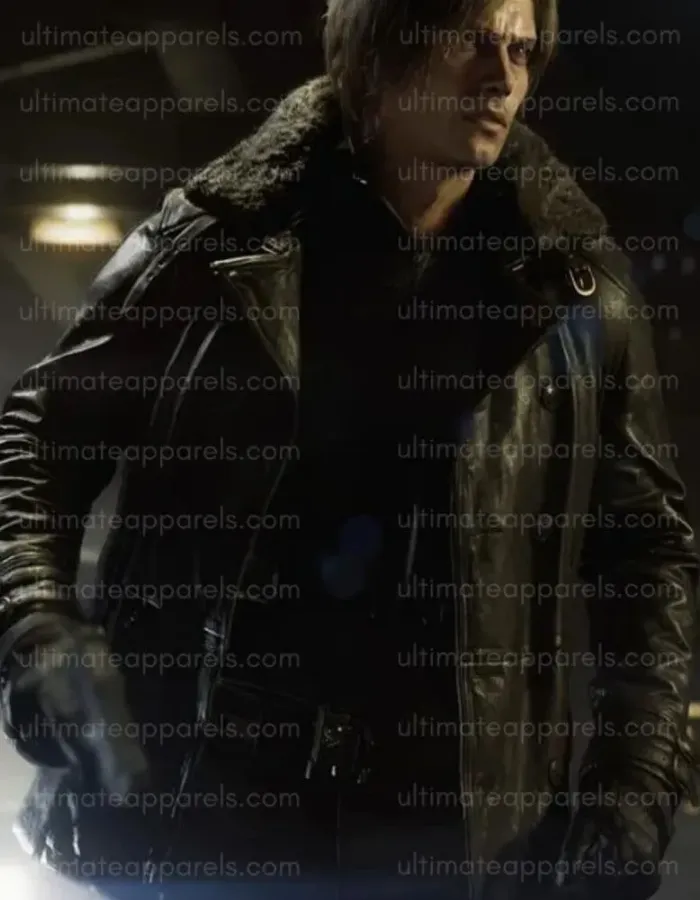 Resident Evil Requiem 9 Leon S. Kennedy Leather Jacket