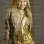 Miley Cyrus Hannah Montana Gold Jacket