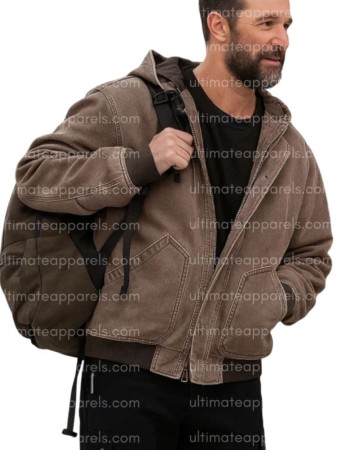 Noah WyleThe Pitt S02 Dr. Michael Robby Brown Jacket