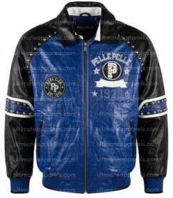 Pelle Pelle 1978 Soda Club Blue Leather Jacket
