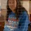 Shrinking Ultimate Fighting Championship Lukita Maxwell Blue Hoodie