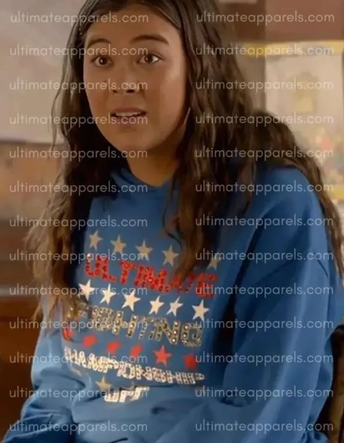Shrinking Ultimate Fighting Championship Lukita Maxwell Blue Hoodie Shrinking Ultimate Fighting Championship Lukita Maxwell Blue Hoodie