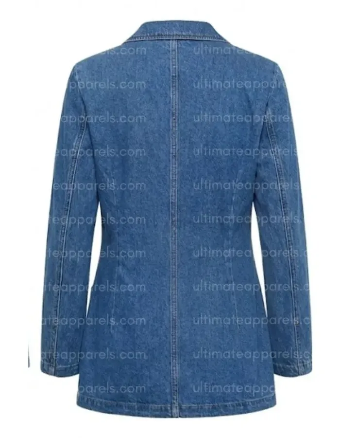 Shrinking S02 Jessica Williams Gaby Denim Blue Jacket