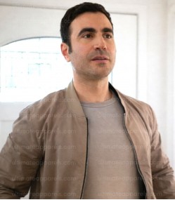 Shrinking S03 Brett Goldstein Brown Jacket