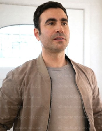 Shrinking S03 Brett Goldstein Brown Jacket