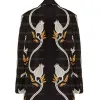 Shrinking S03 Jessica Williams Gaby Black Floral Blazer Shrinking S03 Jessica Williams Gaby Black Floral Blazer