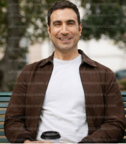 Shrinking S03 Louis Winston Brown Jacket