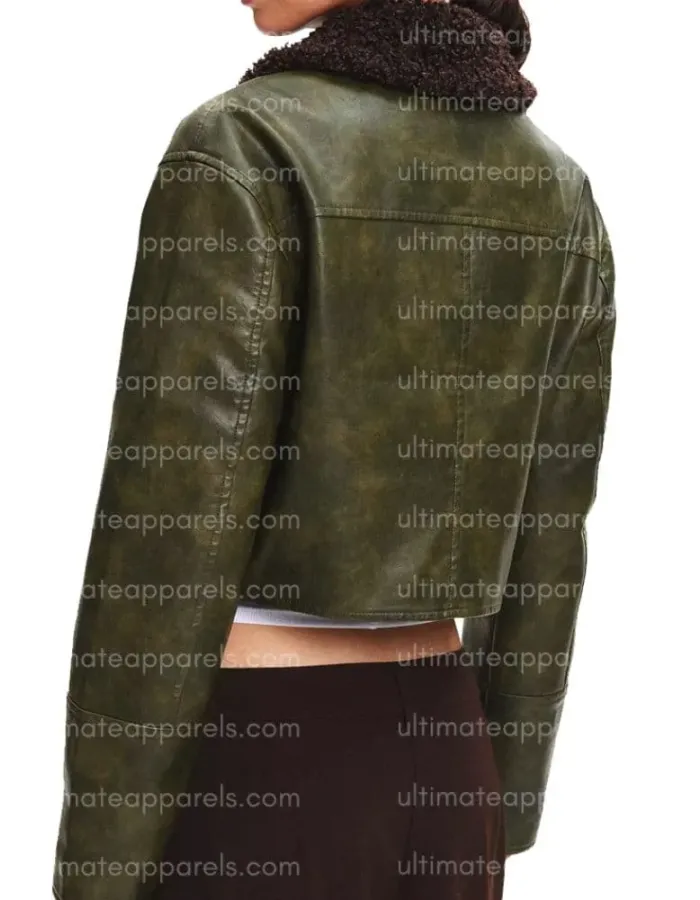 Shrinking S03 Isabella Gomez Marisol Leather Jacket Shrinking S03 Isabella Gomez Marisol Leather Jacket