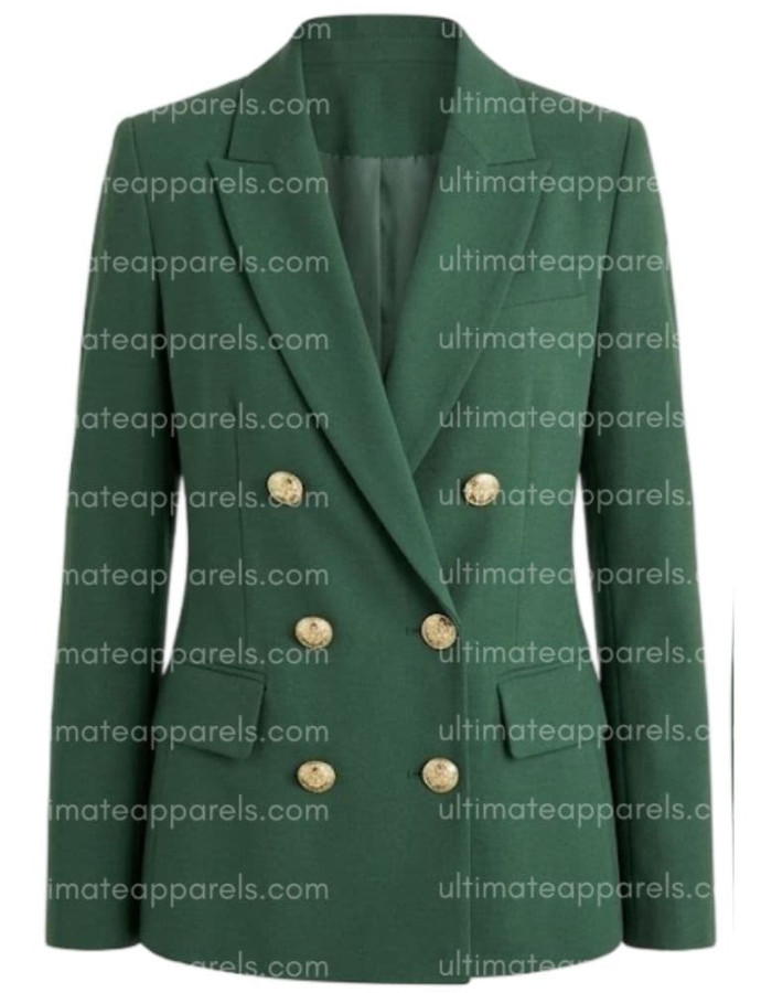 Shrinking S2 Christa Miller Green Blazer Shrinking S2 Christa Miller Green Blazer