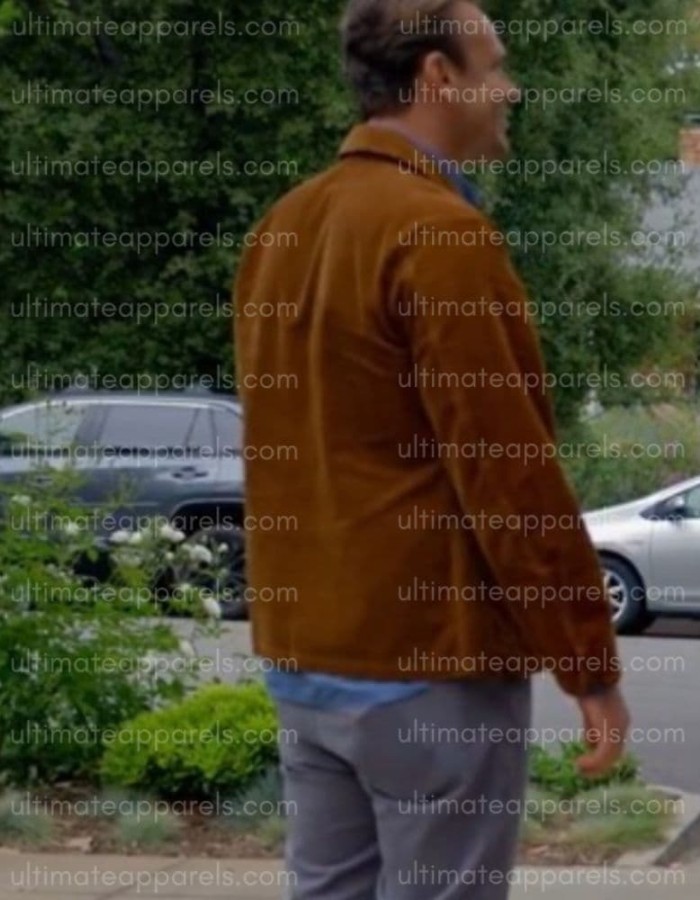 Shrinking S02 Jimmy Laird Jason Segel Brown Jacket Shrinking S02 Jimmy Laird Jason Segel Brown Jacket