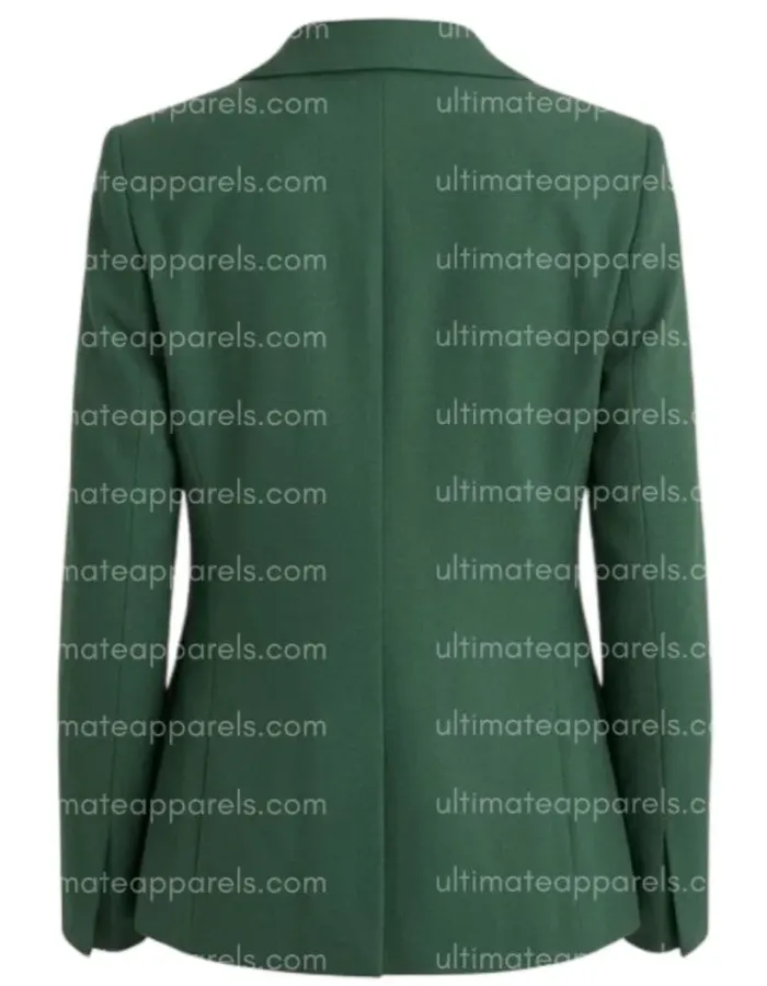 Shrinking S2 Christa Miller Green Blazer