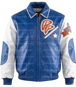 Pelle Pelle Soda Club Blue Leather Jacket