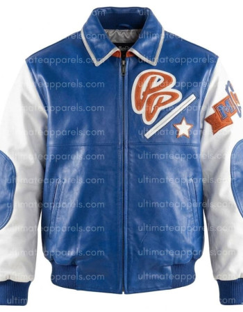 Pelle Pelle Soda Club Blue Leather Jacket