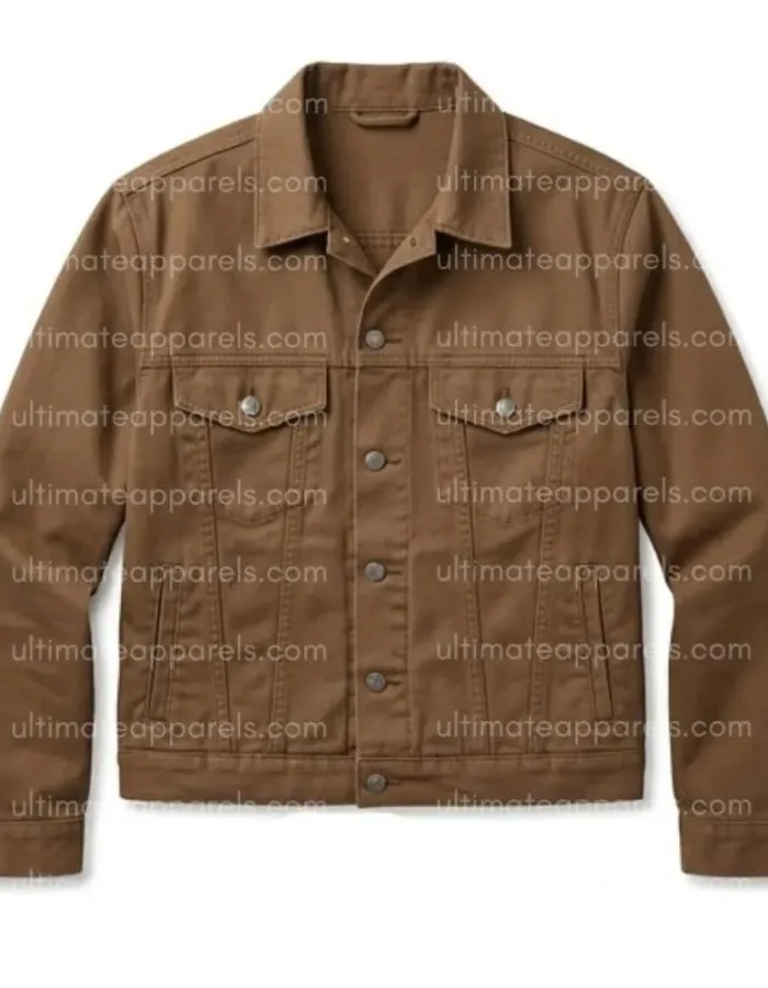 The Pitt S02 Patrick Mulvey Benny Connors Brown Jacket