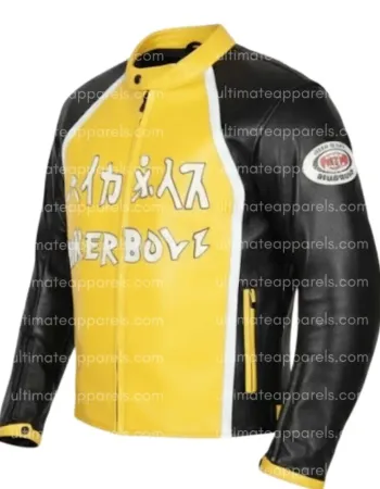 Biker Boyz Derek Luke Kid Yellow Motorcycle Jacket Biker Boyz Derek Luke Kid Yellow Motorcycle Jacket