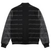 Men's Black Varsity Jacket Men's Black Varsity Jacket
