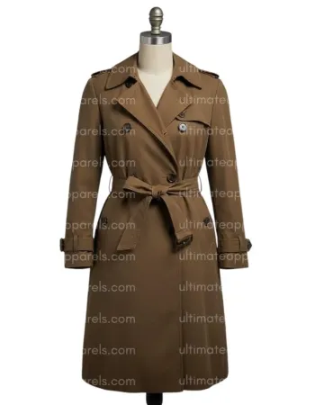 Vera Brenda Blethyn Vera Stanhope Brown Trench Coat Vera Brenda Blethyn Vera Stanhope Brown Trench Coat