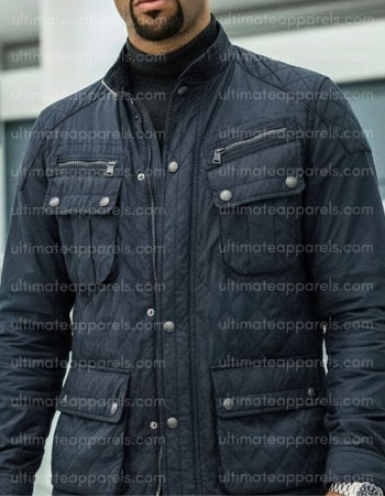 John Wick 2 Common Cassian Blue Jacket