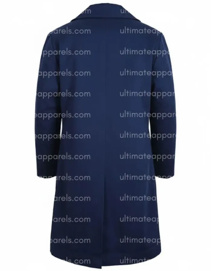 The Gentlemen Charlie Hunnam Ray Blue Cotton Coat The Gentlemen Charlie Hunnam Ray Blue Cotton Coat