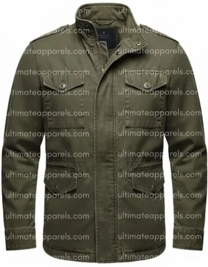 Supernatural S07 Supernatural Dean Winchester Green Jacket