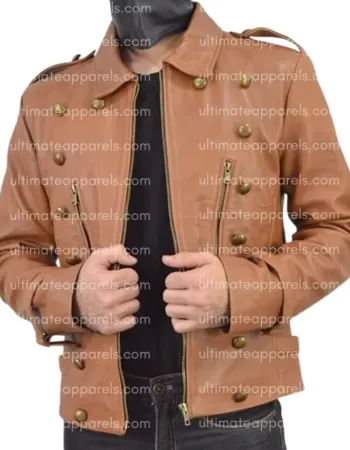 The Rocketeer Billy Campbell Cliff Brown Leather Jacket The Rocketeer Billy Campbell Cliff Brown Leather Jacket
