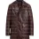 I, Robot Will Smith Del Spooner Red Distressed Leather Jacket
