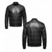 Jason Statham Black Bomber Leather Jacket