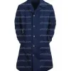 The Gentlemen Charlie Hunnam Ray Blue Cotton Coat The Gentlemen Charlie Hunnam Ray Blue Cotton Coat