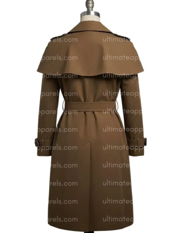Vera Brenda Blethyn Vera Stanhope Brown Trench Coat