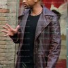 I, Robot Will Smith Del Spooner Red Distressed Leather Jacket I, Robot Will Smith Del Spooner Red Distressed Leather Jacket