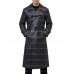WW2 German Gestapo Black Trench Leather Coat