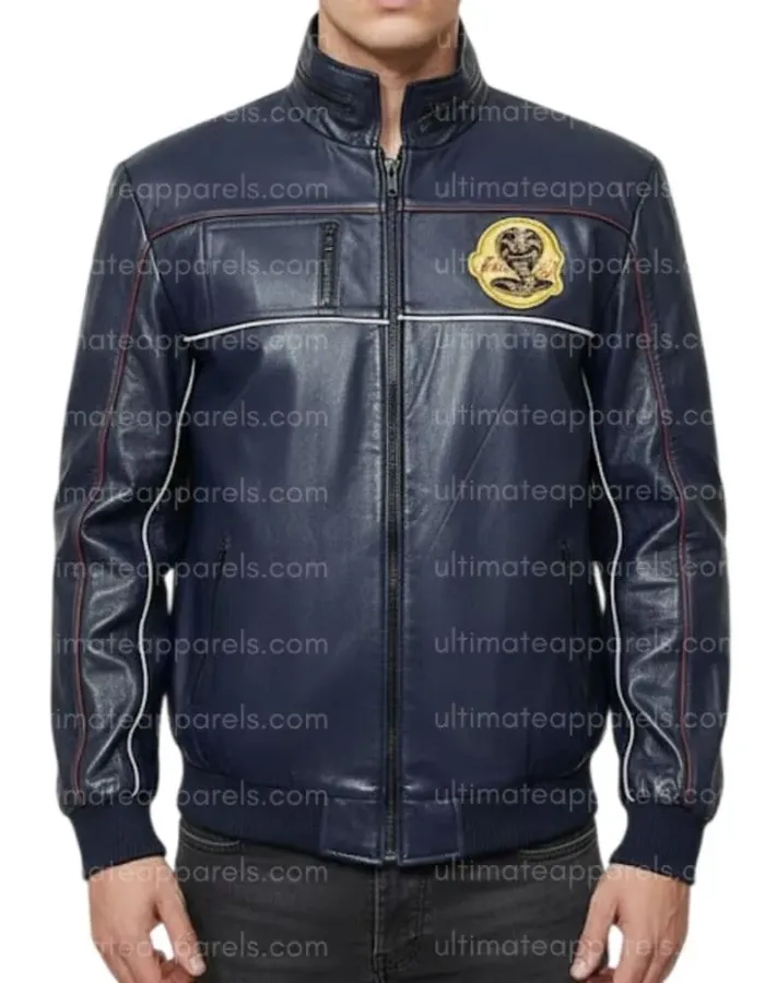 The Karate Kid Cobra Kai 1984 Ron Thomas Blue Jacket The Karate Kid Cobra Kai 1984 Ron Thomas Blue Jacket