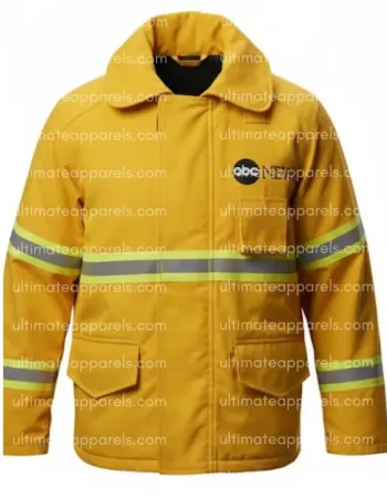 ABC News David Muir Fire Jacket 