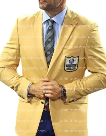 NFL Football Hall of Fame Gold Jacket