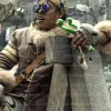 One Piece S02 Jacob Romero Usopp Brown Shearling Leather Jacket One Piece S02 Jacob Romero Usopp Brown Shearling Leather Jacket