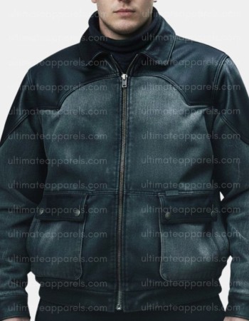 Stranger Things S05 Jim Hopper David Harbour Leather Jacket