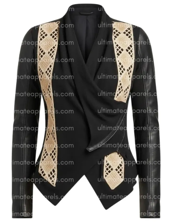 John Wick 3 Halle Berry Sofia Al-Azwar Black Jacket John Wick 3 Halle Berry Sofia Al-Azwar Black Jacket