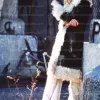Girl Interrupted Angelina Jolie Lisa Rowe Brown Suede Leather Coat