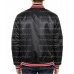 90s Miami Heat Heavyweight Black Satin Jacket