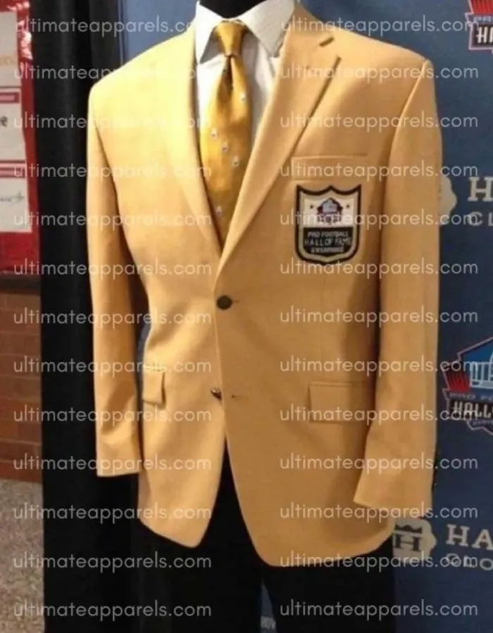 NFL Football Hall of Fame Gold Jacket