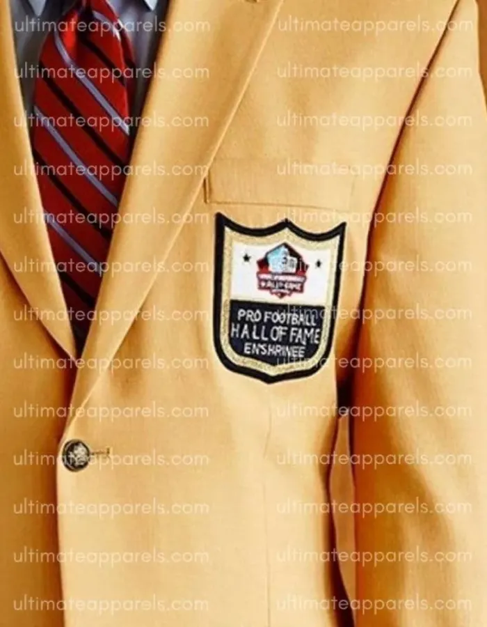 NFL Football Hall of Fame Gold Jacket