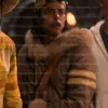One Piece S02 Jacob Romero Usopp Brown Shearling Leather Jacket One Piece S02 Jacob Romero Usopp Brown Shearling Leather Jacket