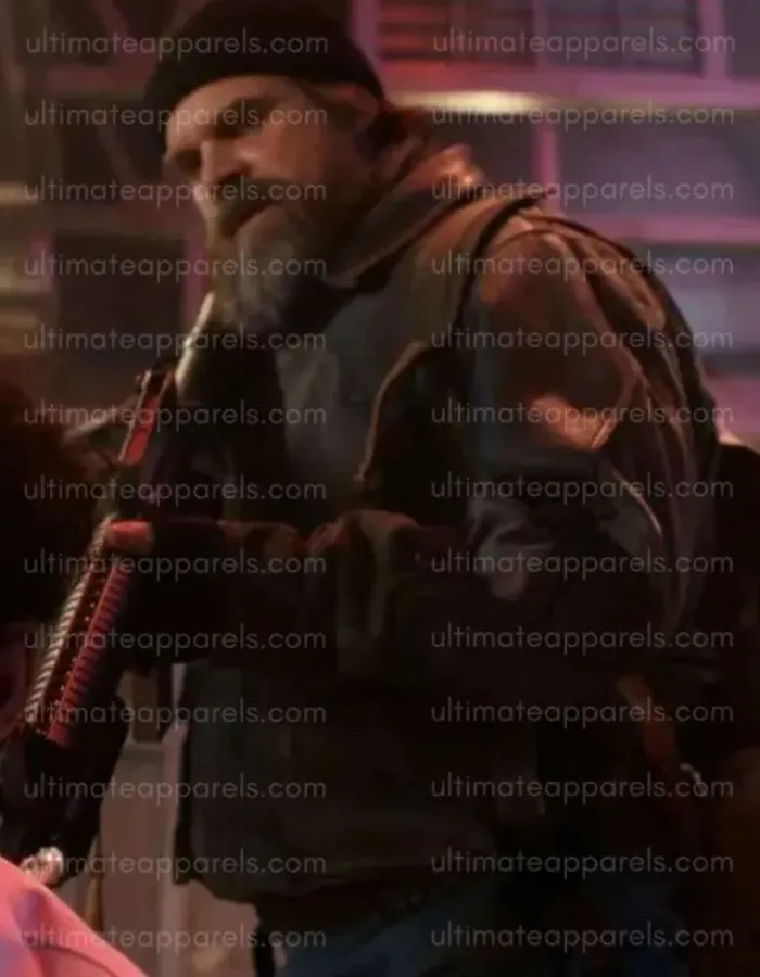Stranger Things S05 Jim Hopper David Harbour Leather Jacket