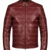 Smallville Clark Kent Superman Red Leather Jacket
