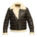 Rocky 4 Sylvester Stallone Rocky Balboa Bomber Shearling Leather Jacket