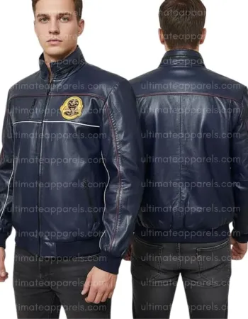 The Karate Kid Cobra Kai 1984 Ron Thomas Blue Jacket