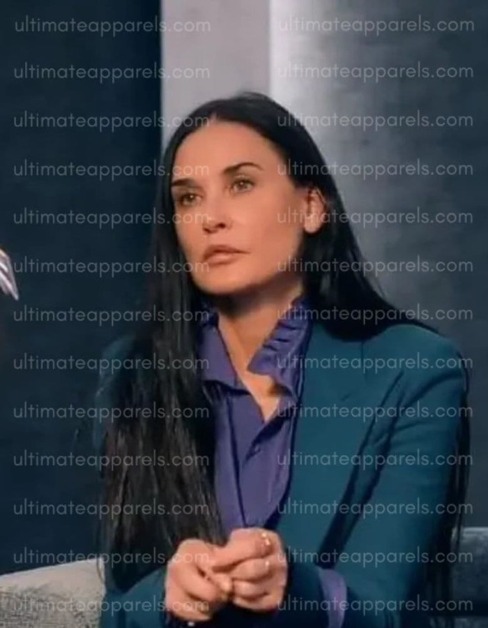 The Substance Demi Moore Elisabeth Sparkle Blazer